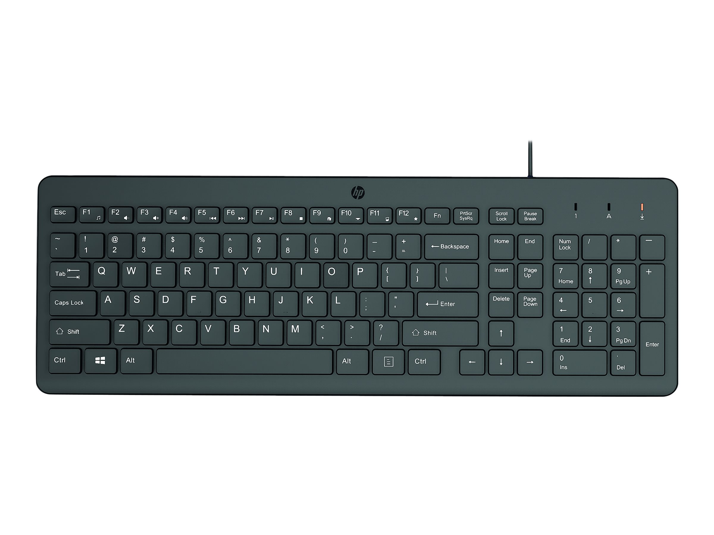 HP 150 - Tastatur - Deutsch - Schwarz - für Victus by HP Laptop 15 16