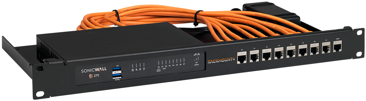 Rackmount.IT .IT Rackmount SonicWall TZ270W TZ370W TZ470W Shielded, Ansicht 3