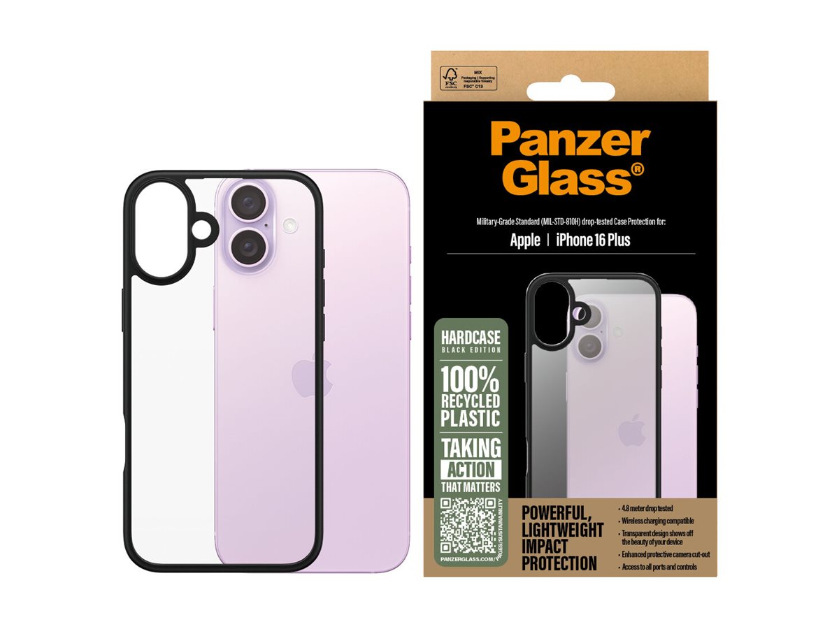 PanzerGlass HardCase - Hintere Abdeckung für Mobiltelefon - Polycarbonat, Thermoplastisches Polyurethan (TPU), Ansicht 4