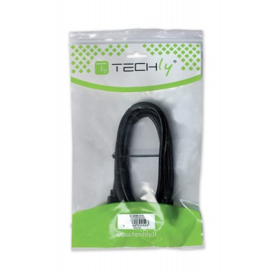 Techly DisplayPort 1.4 Anschlusskabel, M/M, 1m, schwarz, Ansicht 4