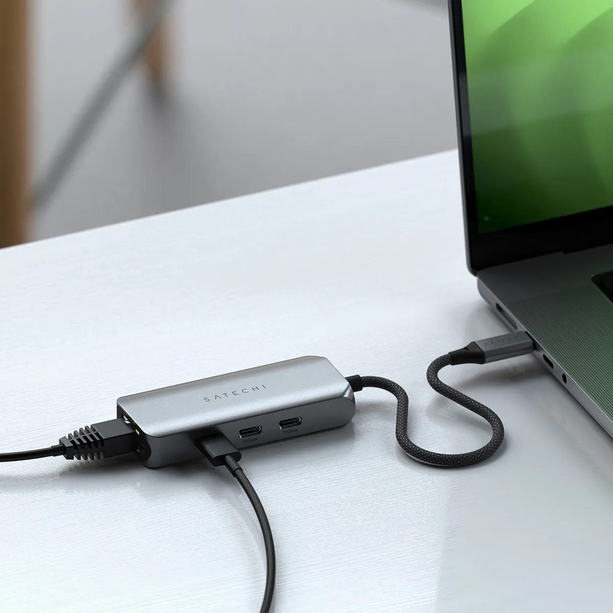 Satechi 4-in-1 - Dockingstation - USB-C 3.2 Gen 2, Ansicht 2