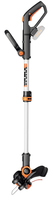 Worx WG163E.9 - Rasentrimmer - Nylonschnur - D-Schlaufengriff - 1.65 mm - 3 m - Schwarz