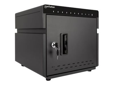Manhattan Charging Cabinet/Cart via USB-C x10 Devices Desktop, Power Delivery 18W per port (180W total), Ansicht 2