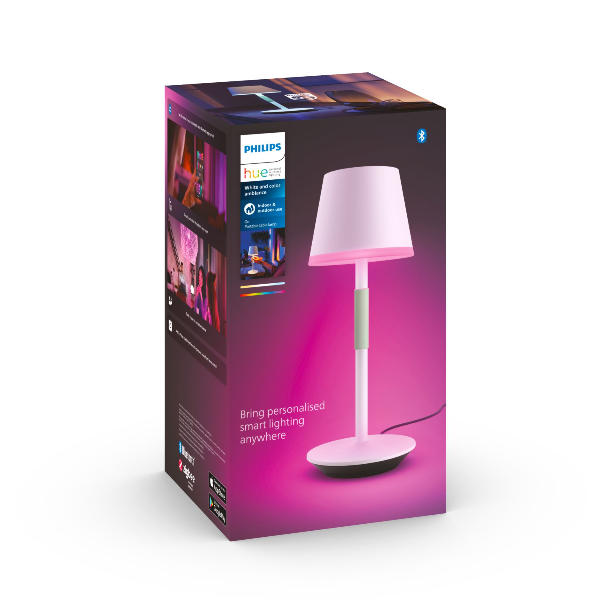Philips Hue White and Color Ambiance Go - Tischlampe, Ansicht 2