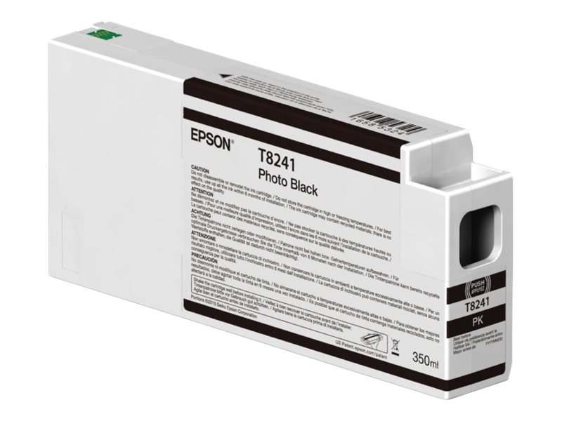 Epson T8241 - 350 ml - Photo schwarz - original - Tintenpatrone - für SureColor SC-P6000, SC-P7000, SC-P7000V, SC-P8000, SC-P9000, SC-P9000V