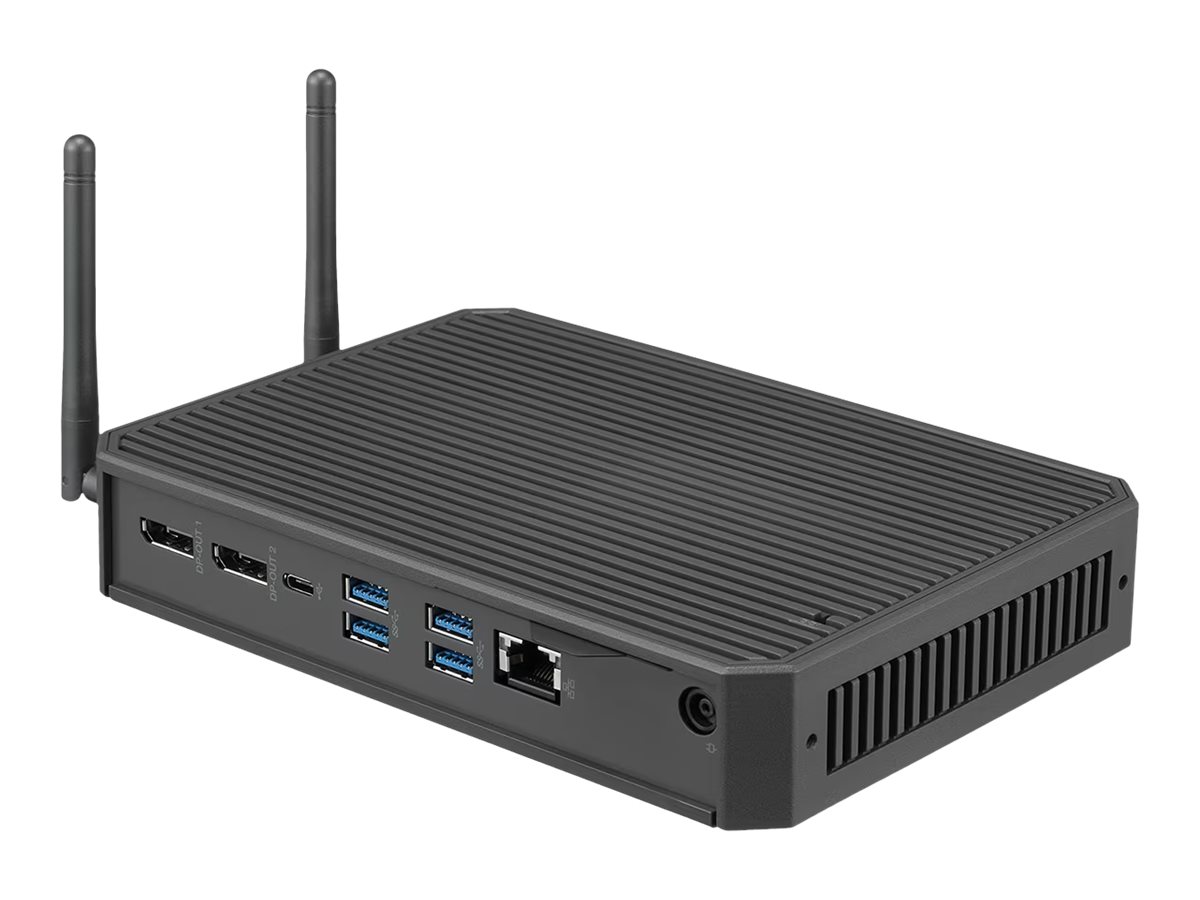 LG CQ601I-2P - Thin Client - USFF - 1 x Pentium Silver N6005 / 2 GHz - RAM 8 GB - Flash - eMMC 16 GB - UHD Graphics - 1GbE, Wi-Fi 6 - WLAN: 802.11a/b/g/n/ac/ax, Bluetooth 5.1 - IGEL OS (Testversion kostenlos)