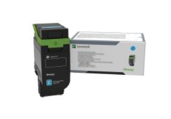 Lexmark Hohe Ergiebigkeit - Cyan - original, Ansicht 2
