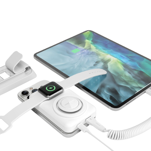 Vonmählen allroundo Pro - 10000 mAh - Kabelloses Aufladen - 3,85 V - Weiß, Ansicht 4