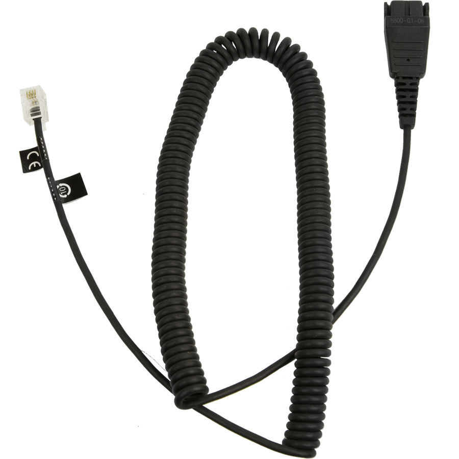 Jabra Headset-Kabel - Quick Disconnect zu RJ-10, Ansicht 2