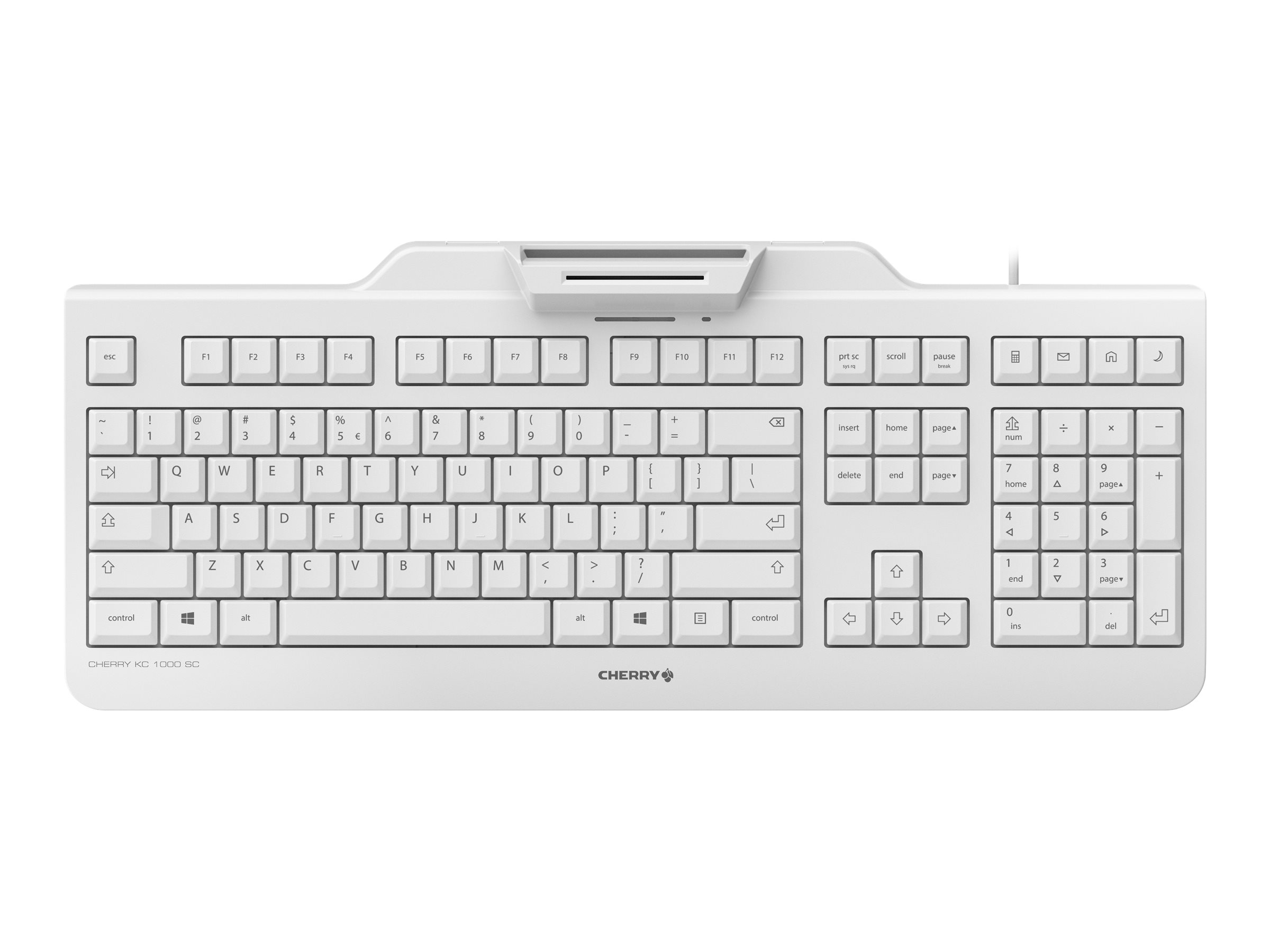 Cherry KC 1000 SC - Tastatur - USB - USAEuropa