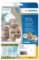 HERMA 10758 - Braun - Rechteck - Dauerhaft - 210 x 297 mm - A4 - Universal