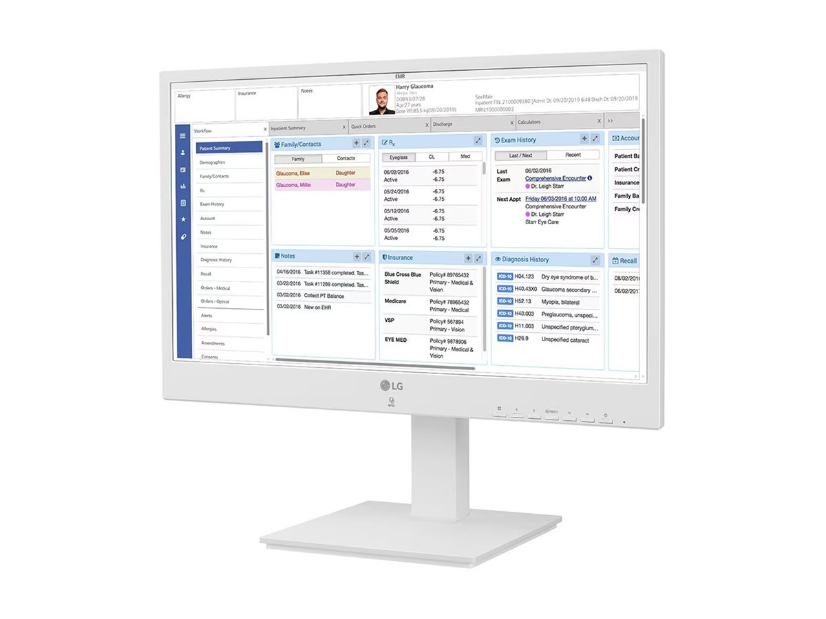 LG 24CR670N-6P - Thin Client - All-in-One (Komplettlösung), Ansicht 2