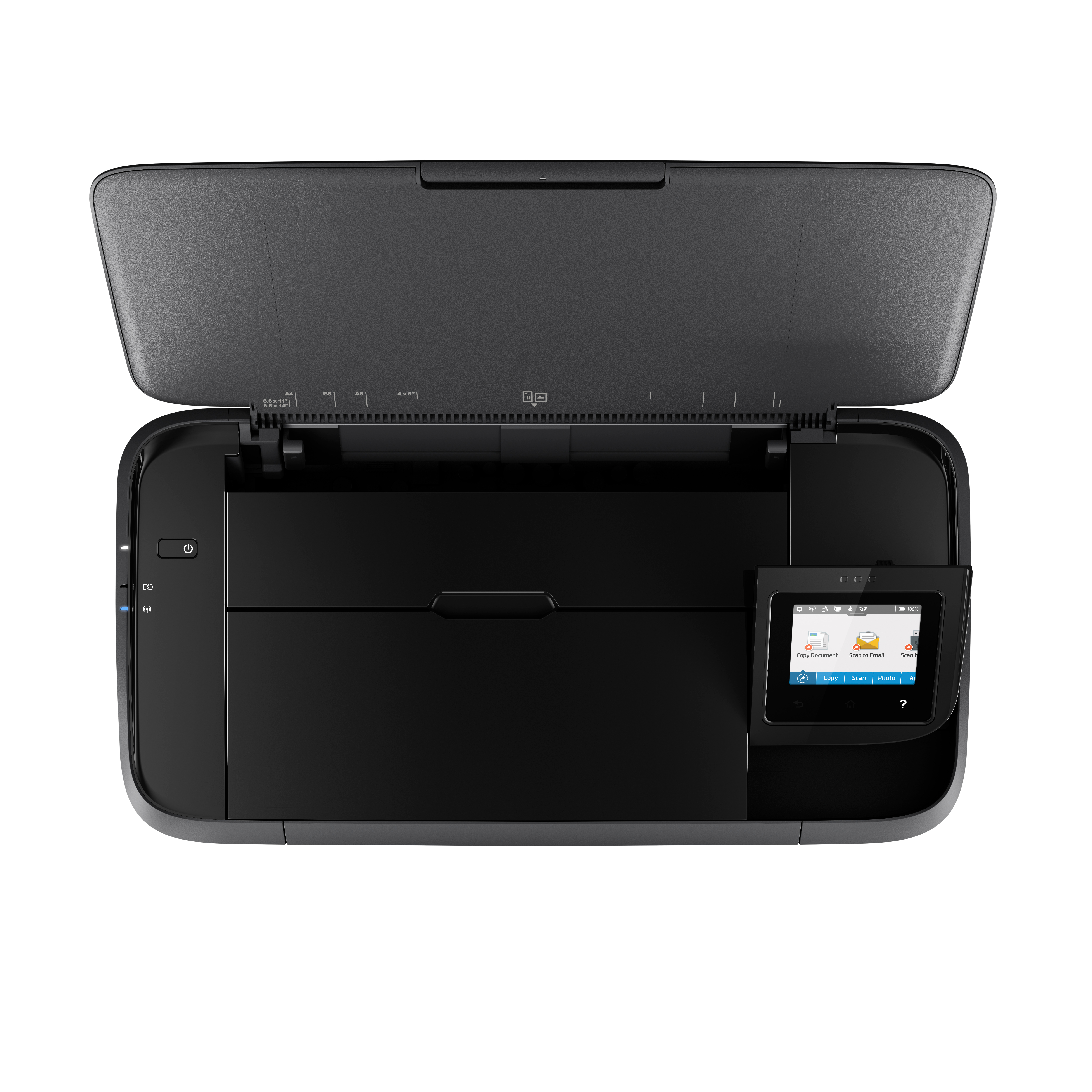 HP Officejet 250 Mobile All-in-One - Multifunktionsdrucker - Farbe - Tintenstrahl - Legal (216 x 356 mm), Ansicht 3