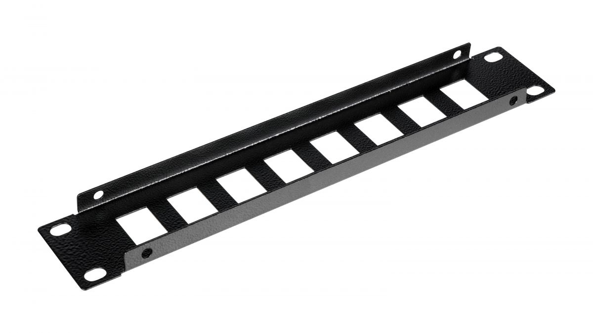 Equip Patchpanel 10 mit Keystone Montage 1U schwarz - Patch-Panel, Ansicht 4