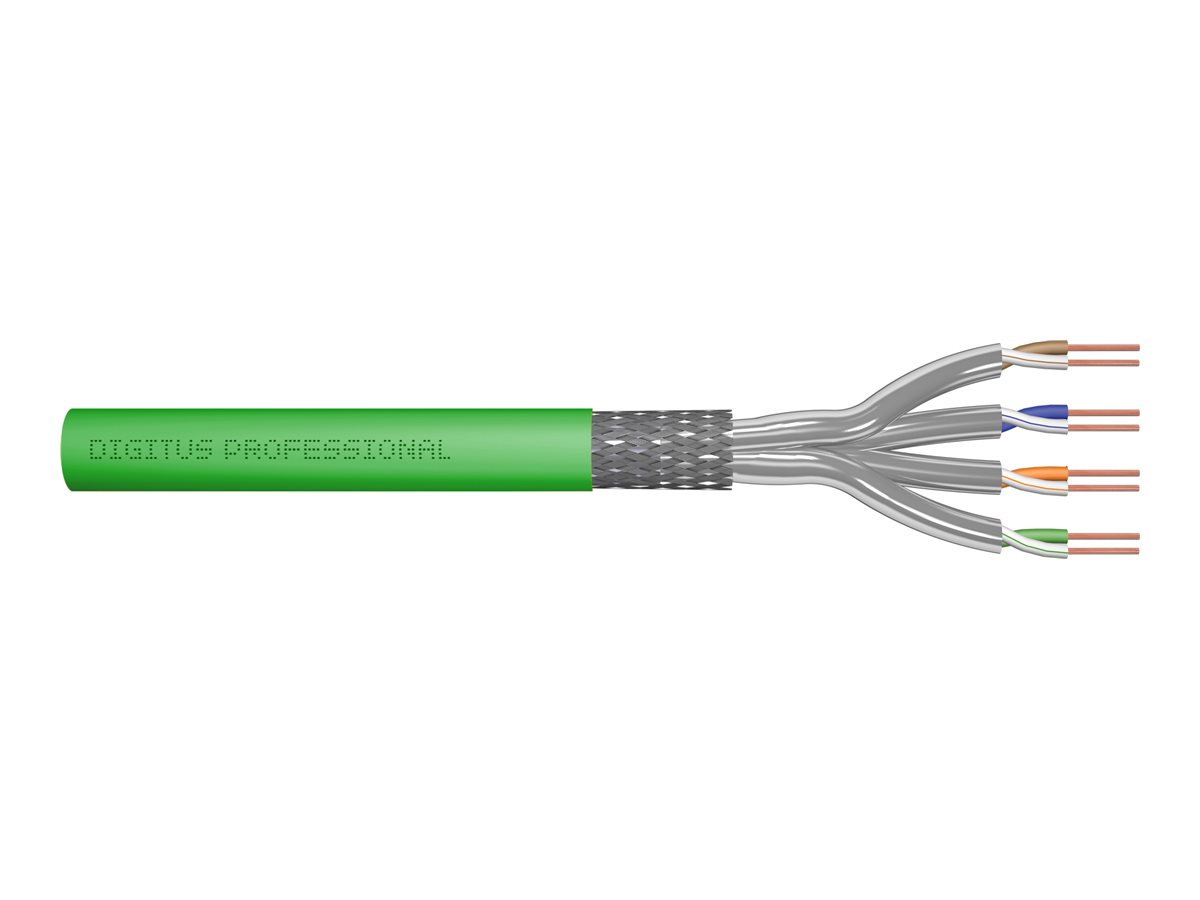 DIGITUS CAT 8.2 S/FTP Datenkabel - Verlegekabel, 500 m, Simplex, Eca
