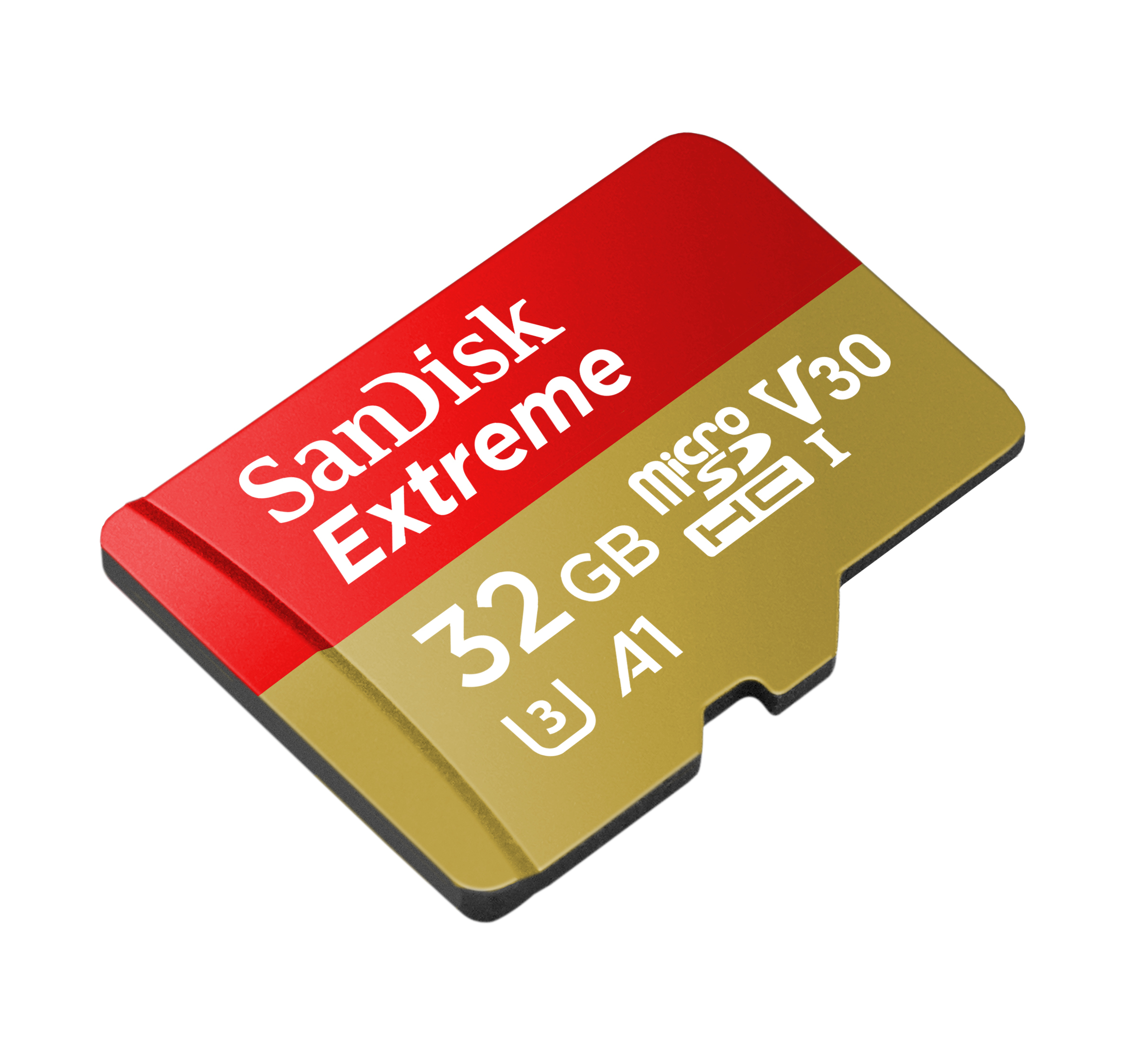 SanDisk Extreme - Flash-Speicherkarte (microSDHC/SD-Adapter inbegriffen), Ansicht 4
