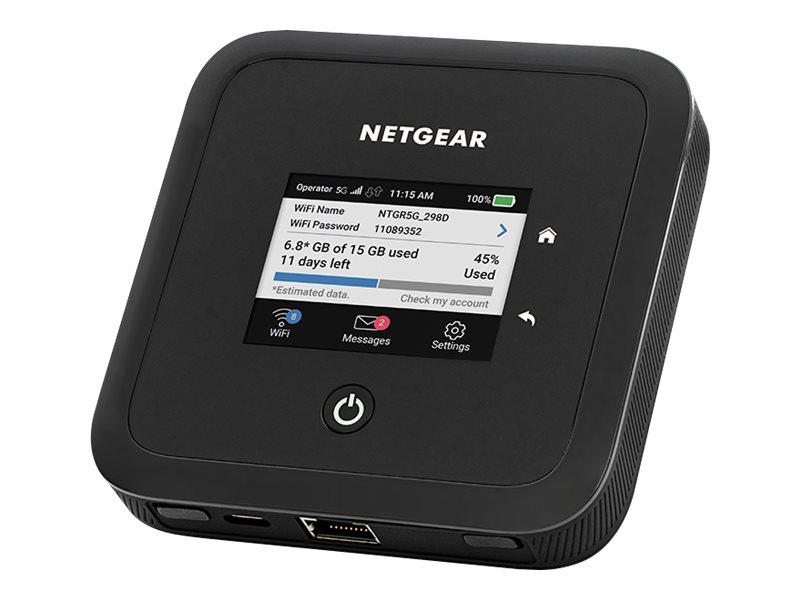 NETGEAR Nighthawk M5 Mobile Router (MR5200) - Mobiler Hotspot - 5G LTE Advanced - 4 Gbps - GigE, 802.11ac, 802.11ax (Wi-Fi 6)