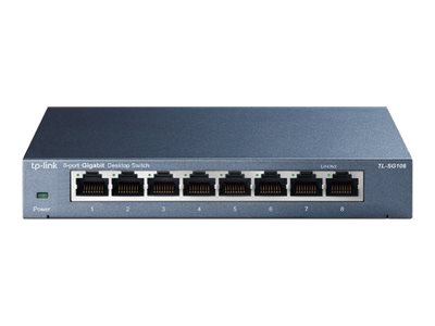 TP-LINK TL-SG108 8-port Metal Gigabit Switch