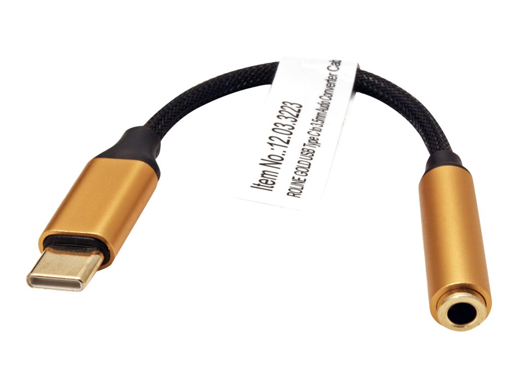 ROLINE Gold - Audio-Adapter - USB-C männlich