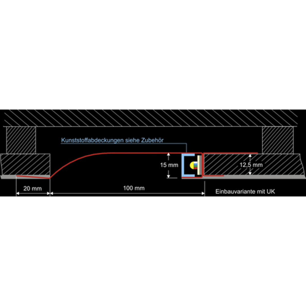 Synergy 21 S21-LED-PR00450 - Montageset - Zimmerdecke - Metallisch - Zink - LED - 2000 mm, Ansicht 3