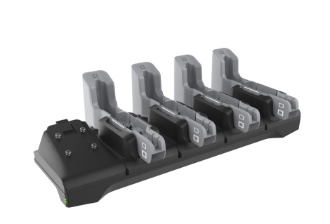 Zebra 4-slot Charge-only ShareCradle - Tisch-Ladeschale, Ansicht 2