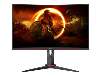 AOC Gaming CQ27G2SBK - LED-Monitor - Gaming - gebogen - 68.8 cm (27)