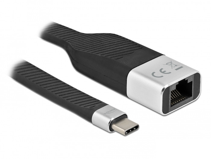 Delock Netzwerkadapter - USB-C 3.2 Gen 1 - Gigabit Ethernet, Ansicht 3