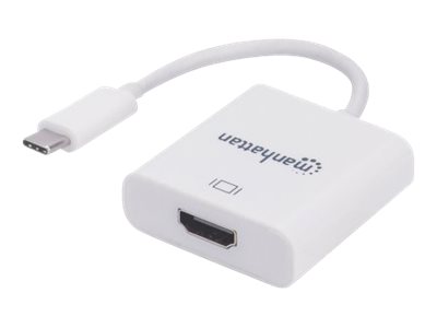Manhattan USB-C to HDMI Cable, 4K@30Hz, 8cm
