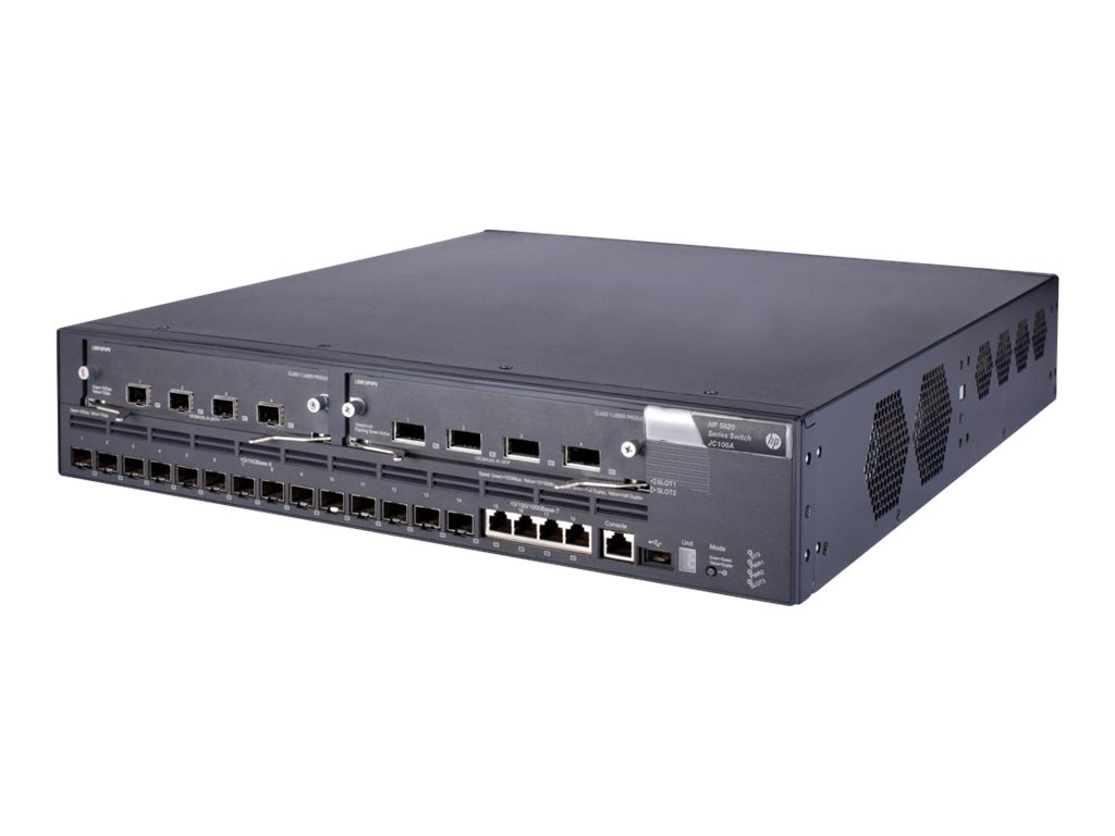 HP 5820-14XG-SFP+ Switch with 2 Slots (JC106A) - REFURB