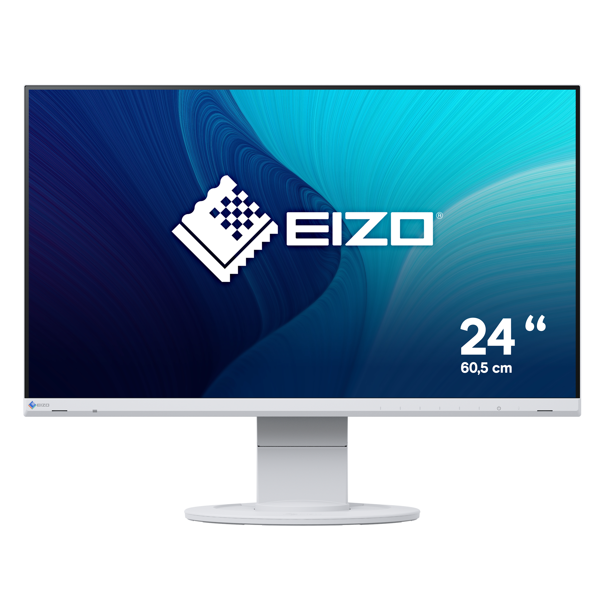 EIZO FlexScan EV2460-WT, 60,5 cm (23.8&quot;), 1920 x 1080 Pixel, Full HD, LED, 5 ms, Weiß