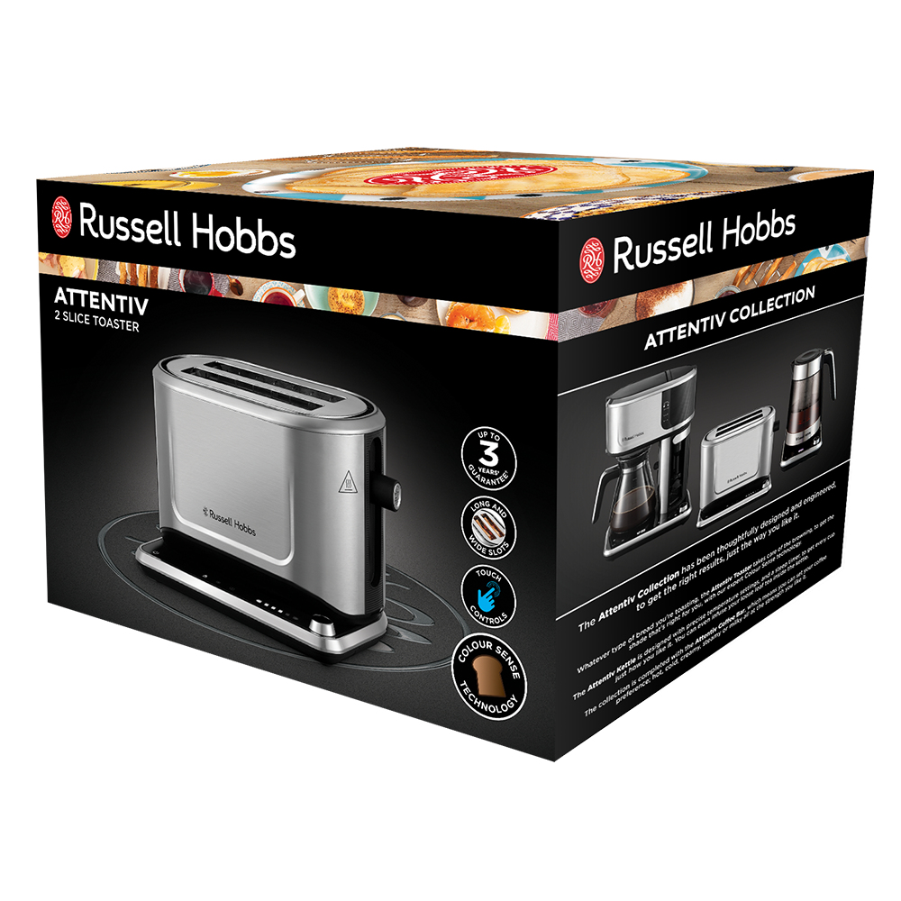 Russell Hobbs Attentive 26210-56 - Toaster - 2 Scheibe, Ansicht 4