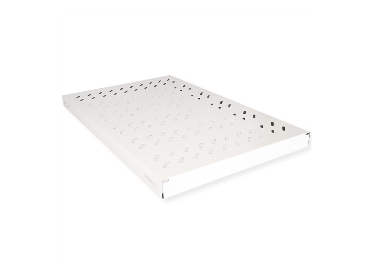 ROLINE 19 Zoll Fachboden 1 HE 770 T 50 kg grau, Ansicht 3