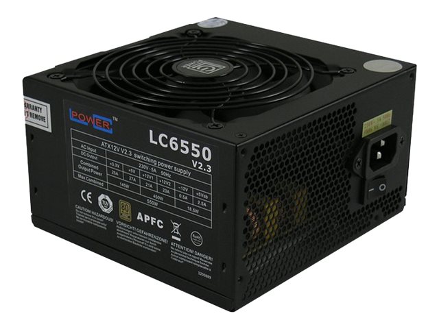 LC-Power Super Silent Series LC6550 V2.3 - Netzteil (intern)