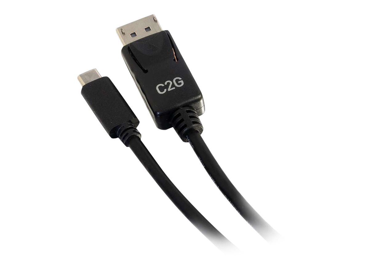 C2G 12ft USB C to DisplayPort Cable - 4K - Black
