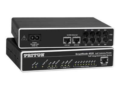 Patton SmartNode 4524, 4 FXS VoIP GW-Router (SN4524/JS/EUI)