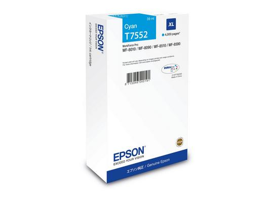 Epson T7552 - 39 ml - XL - Cyan - original, Ansicht 2