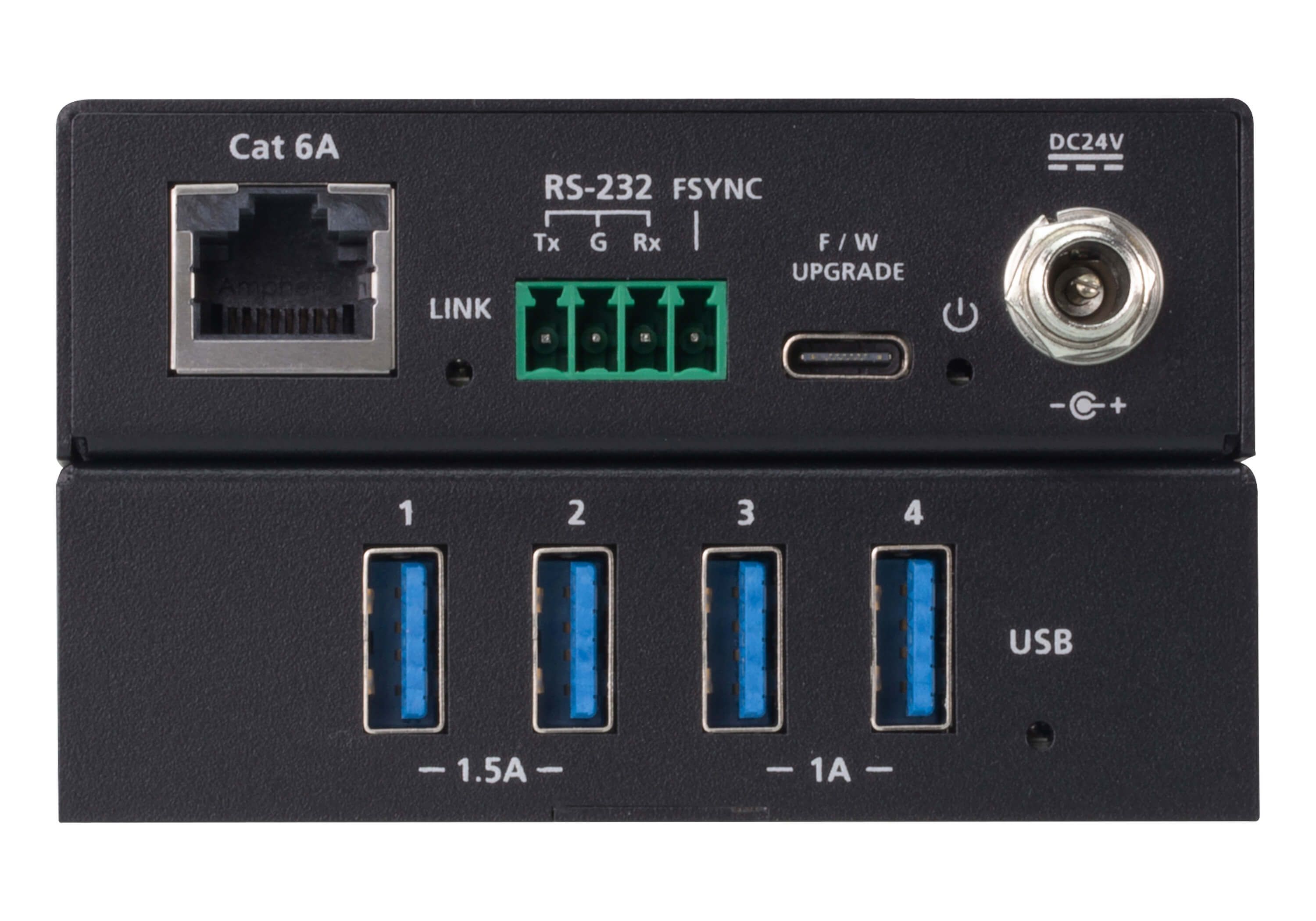 ATEN 4-Port USB 3.0 Gen 1 Cat 6A Extender - Digital/Daten - Netzwerk, Ansicht 3