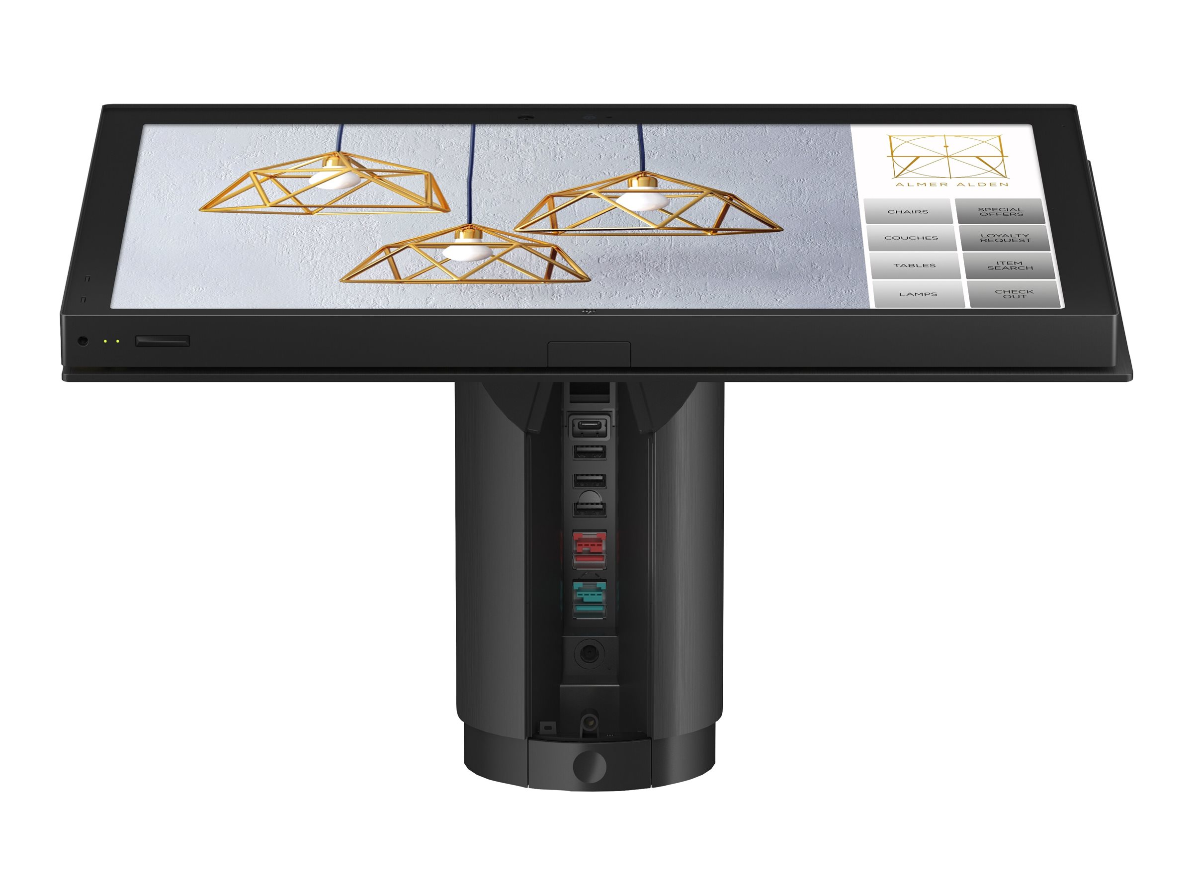 HP Engage One Pro - All-in-One (Komplettlösung) - 1 x Core i5 10500E  3.1 GHz - RAM 8 GB - SSD 256 GB - NVMe - UHD Graphics 630 - 1GbE - Win 10 IoT Enterprise - Monitor: LED 1920 x 1080 (Full HD)