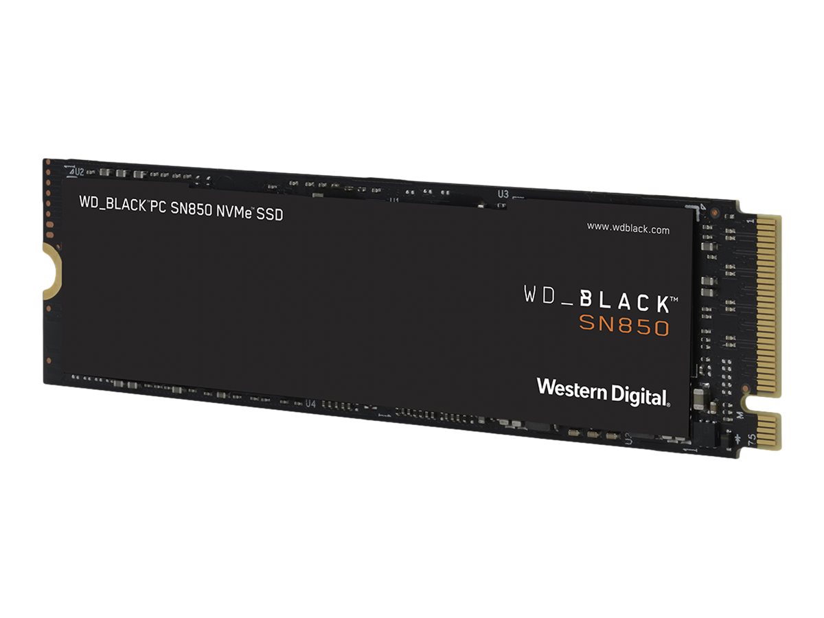 WD Black SN850 NVMe SSD WDBAPZ0010BNC - SSD - 1 TB - intern - M.2 2280 - PCIe 4.0 x4 (NVMe), Ansicht 4