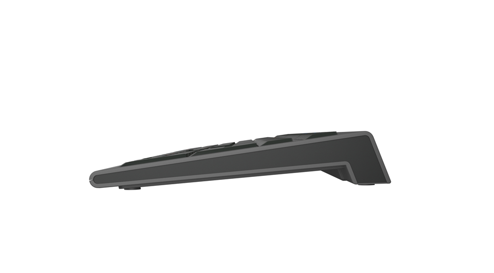 Logickeyboard LKB-OSX-A2M-DE - Kabelgebunden - USB - Scherenschalter - LED - Schwarz - TL: Deutsch, QWERTZ, Ansicht 4