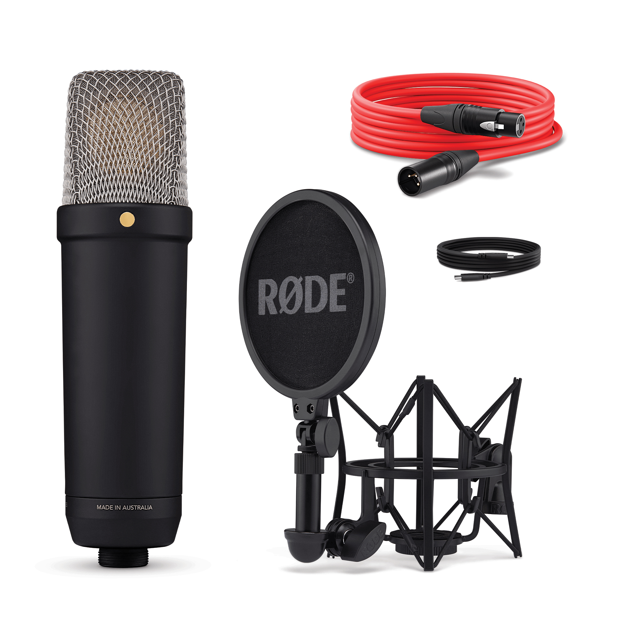 RODE RØDE NT1-A 5th Gen - Studio-Mikrofon - -32 dB - 20 - 20000 Hz - 100 Ohm - 32 Bit - 192 kHz, Ansicht 3