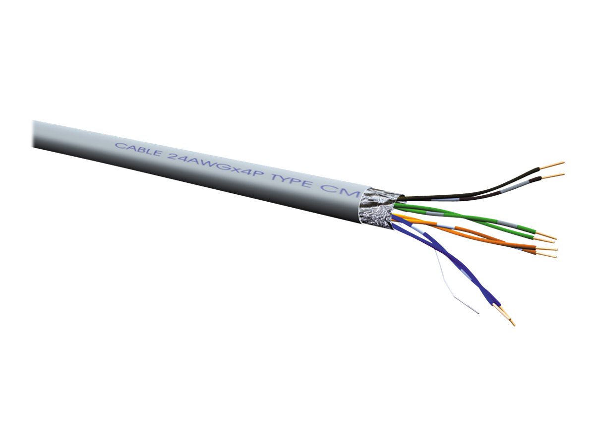 Secomp - Netzwerkkabel - RJ-45 (M) zu RJ-45 (M) - 300 m - FTP - CAT 5e
