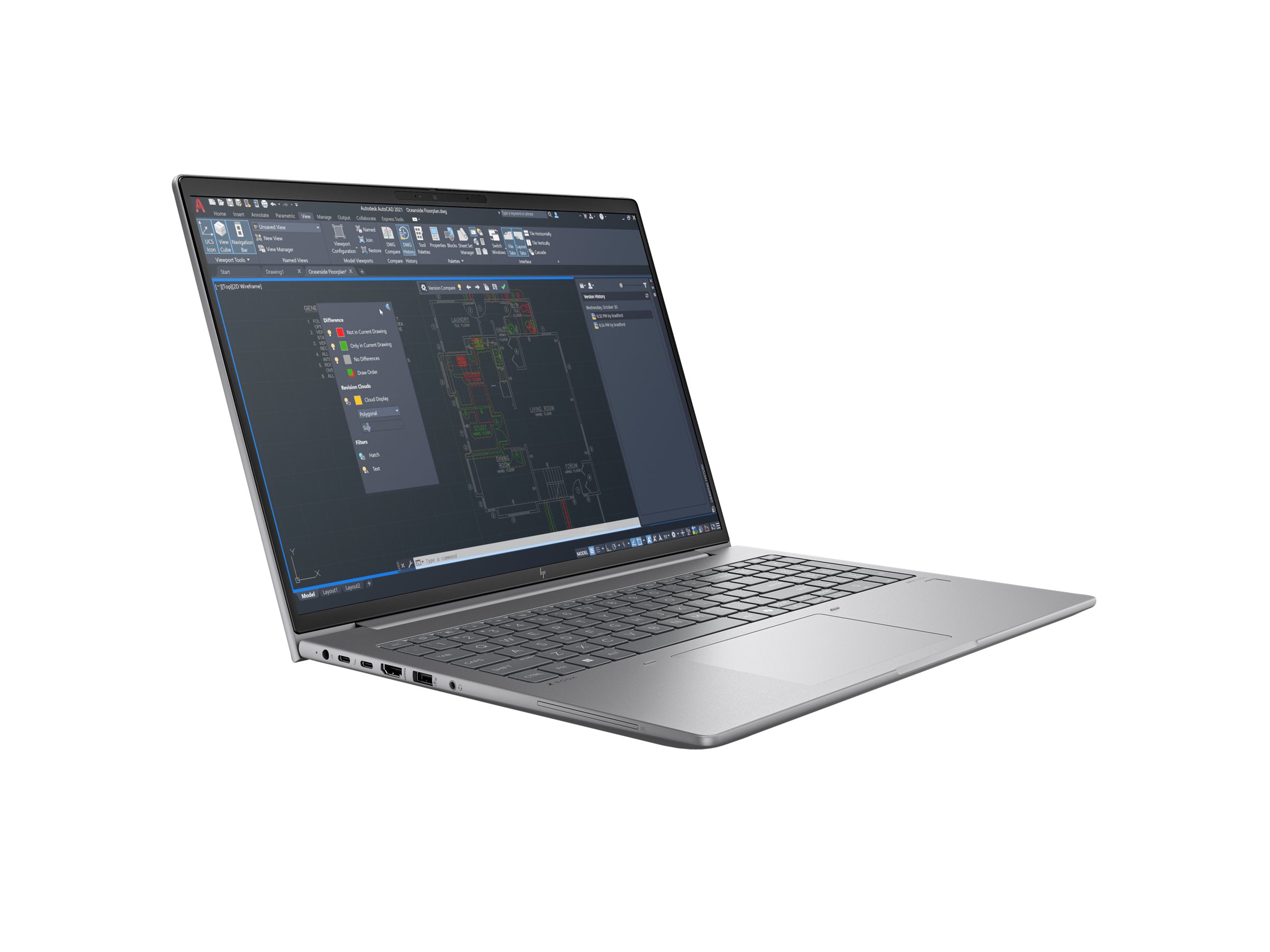 HP ZBook Power 16 G11 A Mobile Workstation - AMD Ryzen 7 8845HS - Win 11 Pro - Radeon 780M - 32 GB RAM - 1 TB SSD NVMe, TLC - 40.6 cm (16")