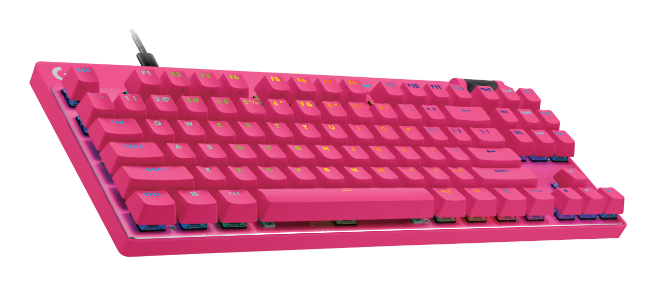 Logitech G PRO X RAPID - Tastatur - TKL - Hintergrundbeleuchtung - TL: Französisch, AZERTY, Ansicht 4