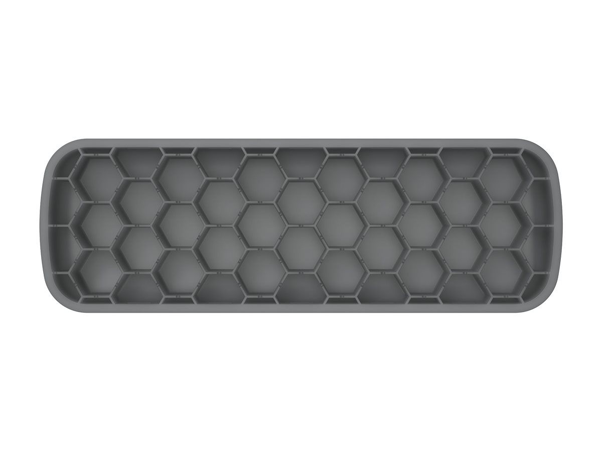 Fellowes Breyta - Tastatur-Handgelenkauflage - grau, Ansicht 4