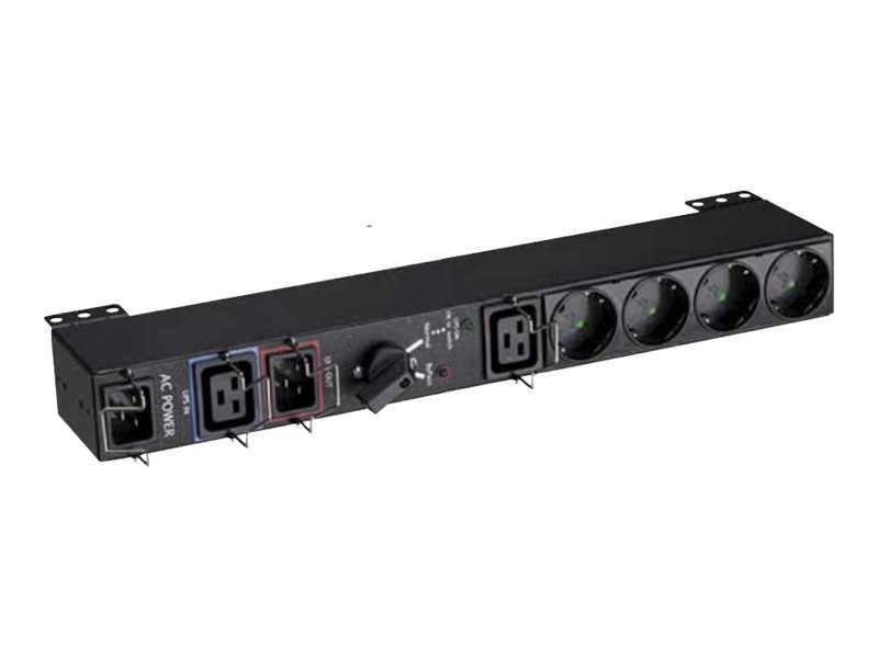 Eaton HotSwap MBP - Umleitungsschalter (Rack - einbaufähig) - Wechselstrom 220-240 V - 3000 VA - Ausgangsanschlüsse: 5 - 48.3 cm (19") (MBP3KID)