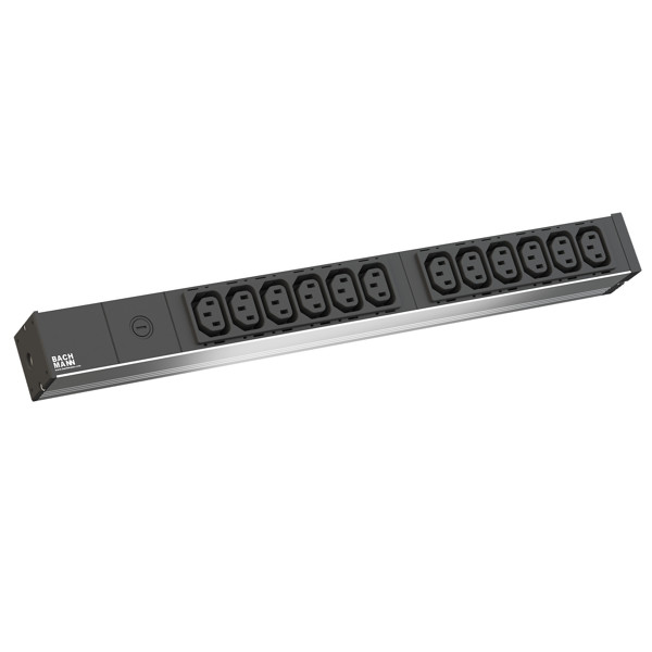 Bachmann IT PDU Basic - Stromverteilungseinheit (Rack - einbaufähig), Ansicht 2