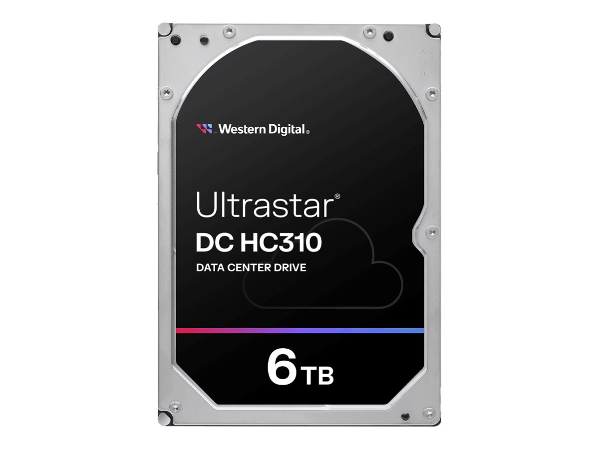WD Ultrastar DC HC310 HUS726T6TAL4201 - Festplatte - verschlüsselt - 6 TB - intern - 3.5 (8.9 cm)