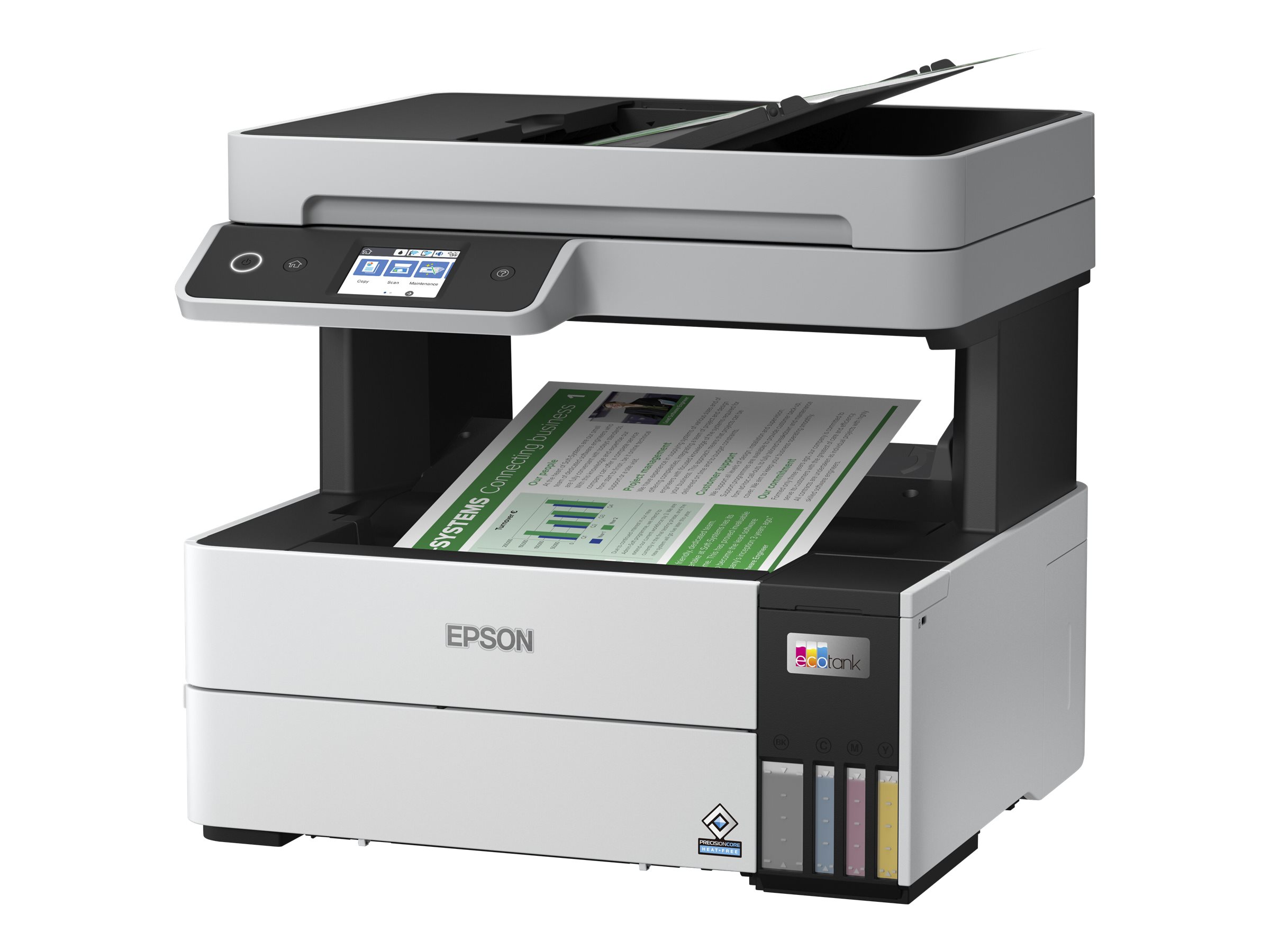 Epson EcoTank ET-5150 - Multifunktionsdrucker - Farbe - Tintenstrahl - A4/Legal (Medien)