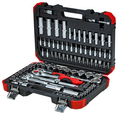 Gedore R46003094 - Steckschlüssel-Satz - 1/4" - Metrisch - 62 Köpfe - 4,4.5,5,5.5 bis 32 mm - T10 - T15 - T20 - T25…, Ansicht 2